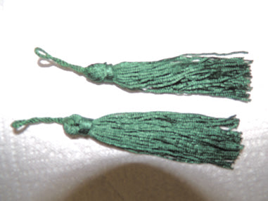 Pair of Tassels, Green 506A - Cootie
