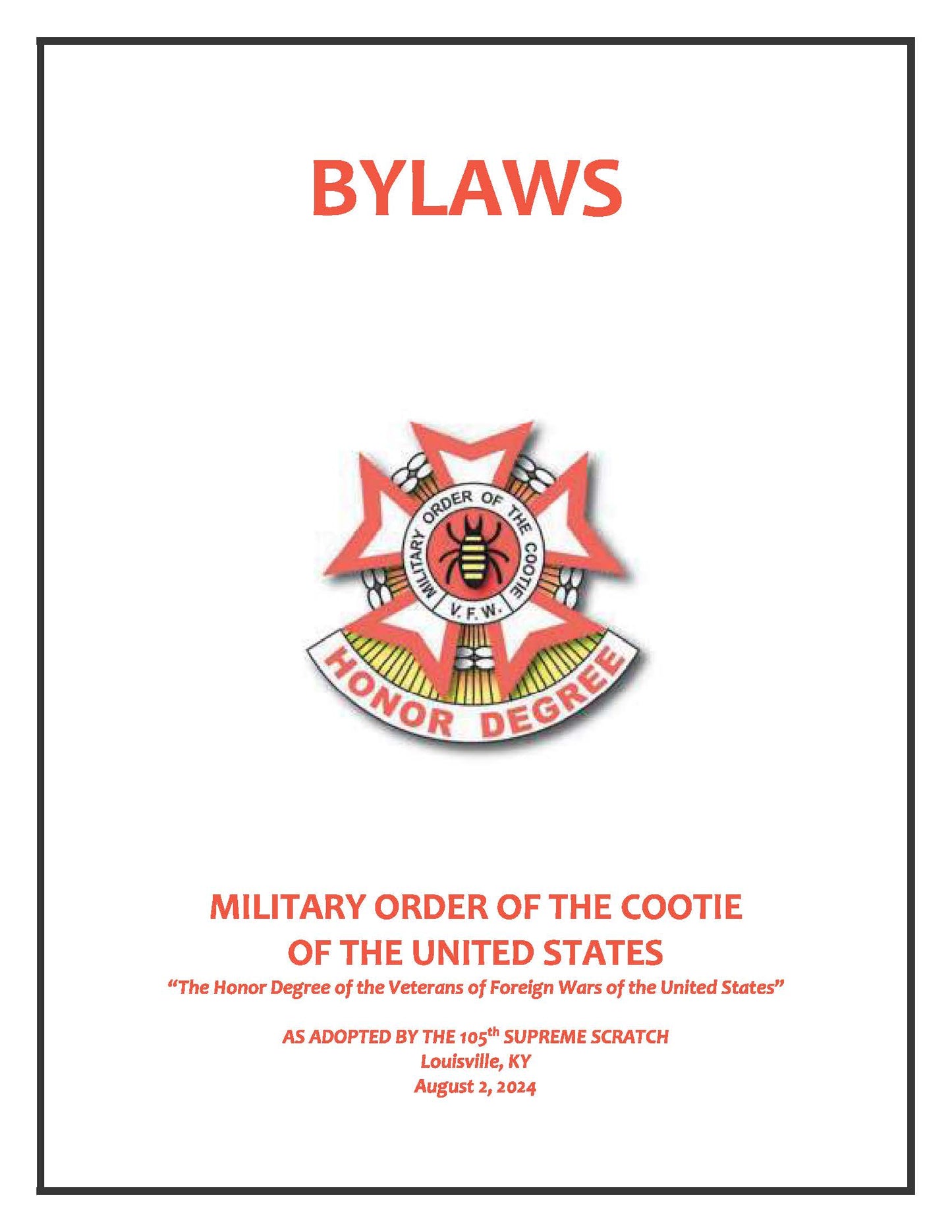 By-Laws, Supreme 9136