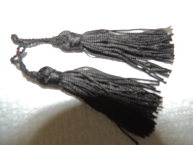 Tassels, Black 506B - Pup Tent Officers