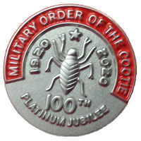 PIN 7100P Platinum Jubilee 100 Anniversary Lapel Pin