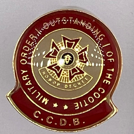 PIN 7104R Outstanding C.C.D.B with red tab