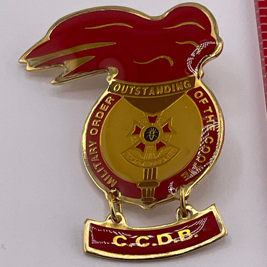 PIN 7104TAB Outstanding C.C.D.B with hanging tab