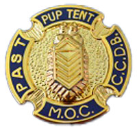 PIN 7504 Past CCDB Lapel Pin, Plated