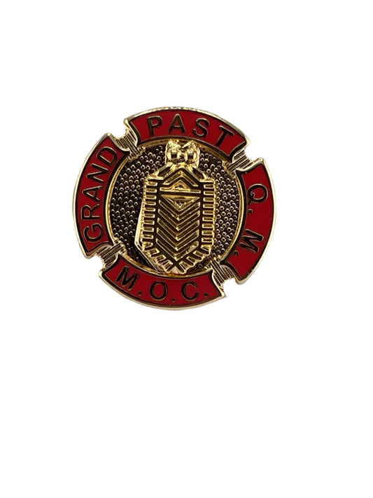 PIN 7506G Past Grand QM / CCDB - Gold Plated