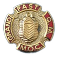PIN 7506 Past Grand QM Lapel Pin, in 10 KT