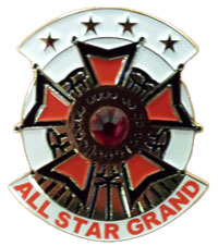 PIN 7610 All Star Grand w/Ruby