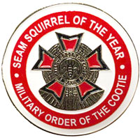 PIN 7617 Seam Squirrel of the Year
