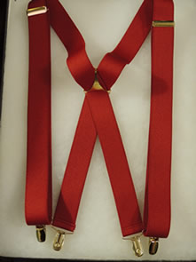 Suspenders, Red 9500