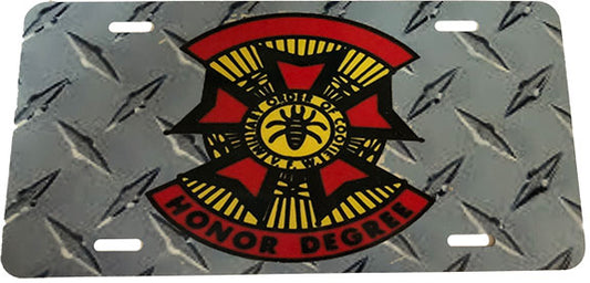 License Plate, Metal 9557