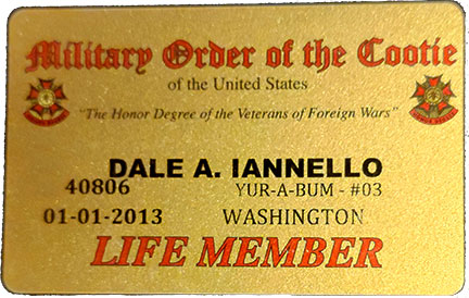 Life Member Replacement Card 9901