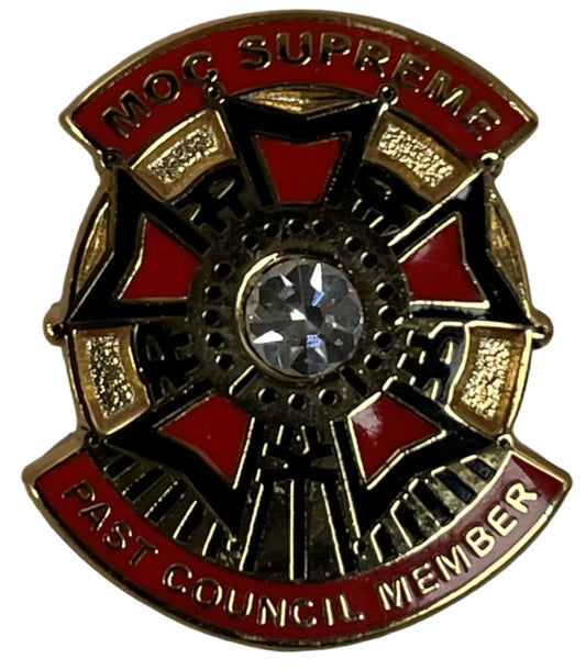 PIN 7503 Past Supreme Council Member with Diamond