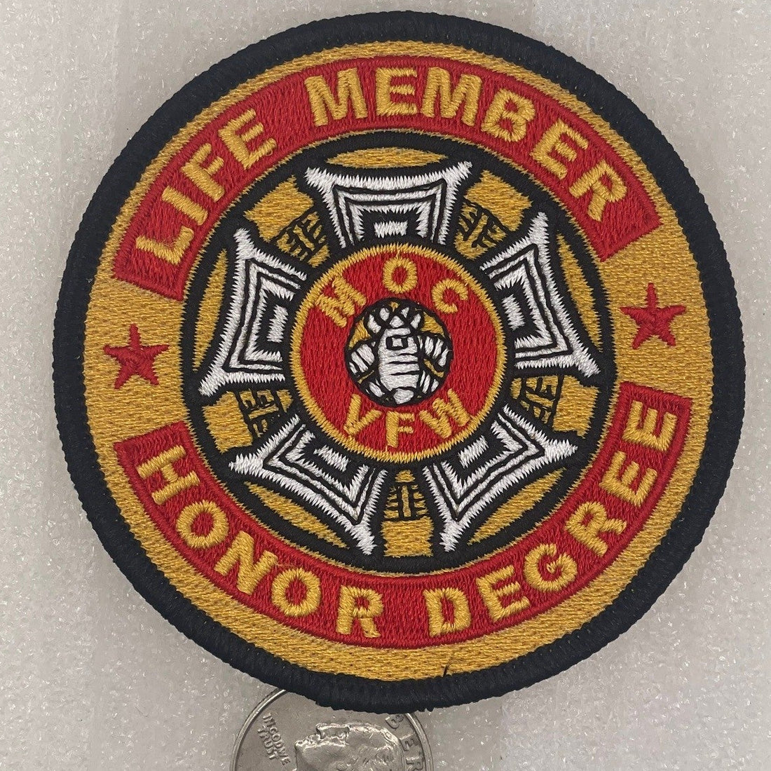 Red Star Life Member Patch 3340RS - 3