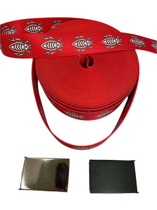 Casual 399 Casual Web Belt 1 1/2 inches wide w/Buckle less than 48 inches